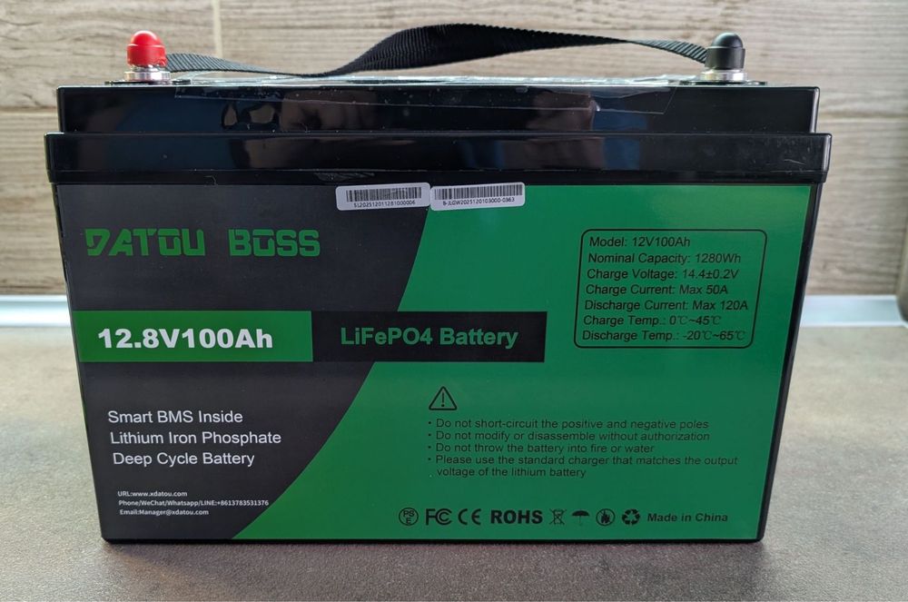 ‼️БЕЗКОШТОВНА ДОСТАВКА‼️ LiFePO4 12.8 100Ач BMS/литий-железо-фосфат