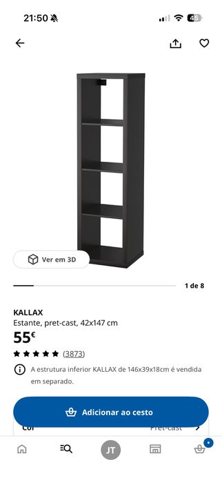 Movel preto com cestos