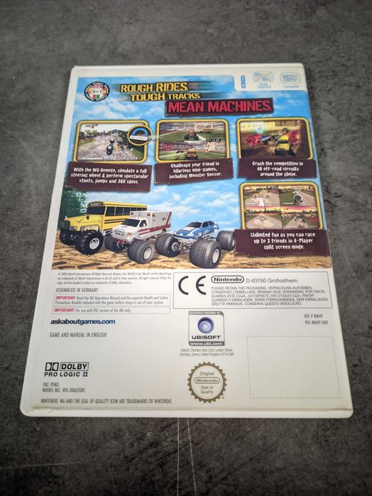 Envio grátis - Wii - Monster 4X4 World Circuit