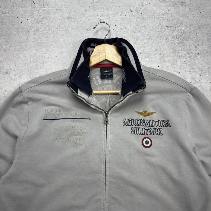 Кофта зип кофта на молнии Aeronautica Militare NATO размер XL