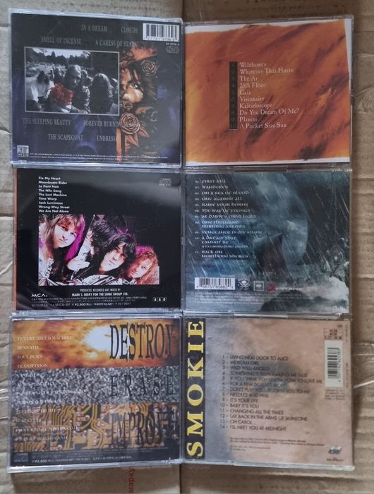 Диски Tiamat Voivod Amon Amarth Smoke