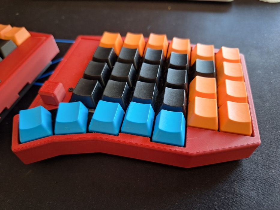 Teclado Split - Split Keyboard - mecânico - Sofle 58 teclas