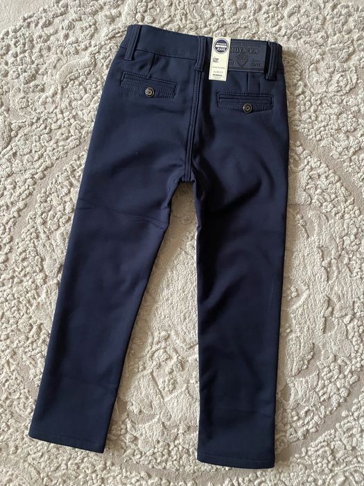 Зимові дитячі штани брюки на хлопчика/мальчика фліс 146-152