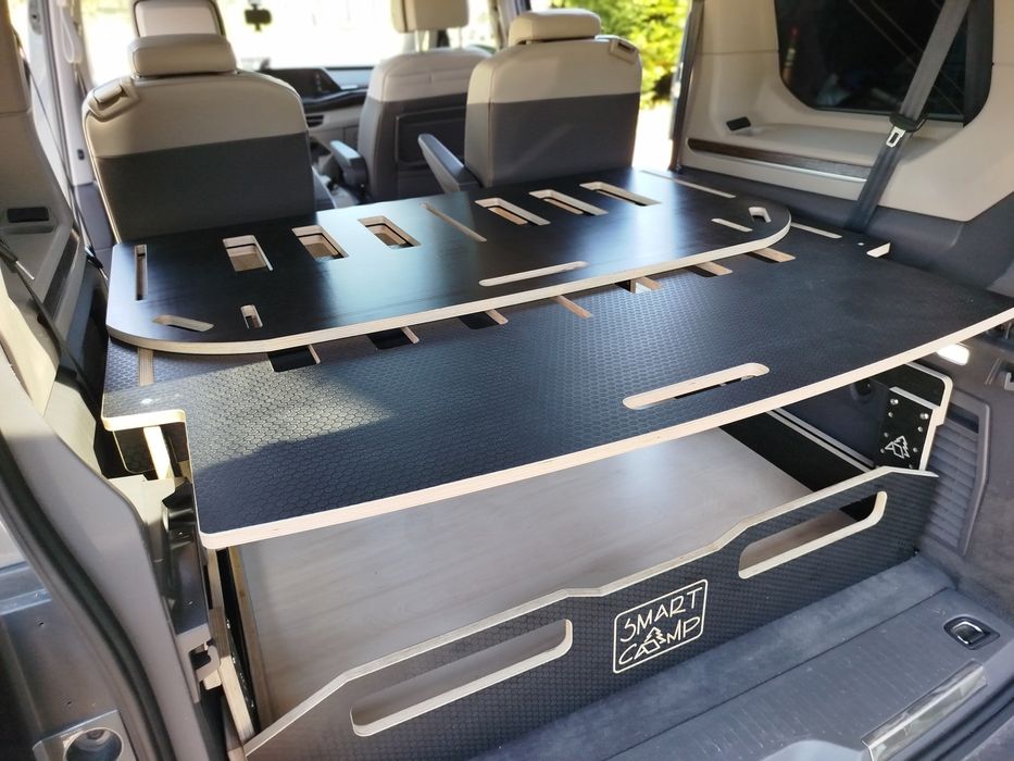 Zabudowa kempingowa, camperbox, łózko turystyczne , VW T5, T6, T7, Vito , viano