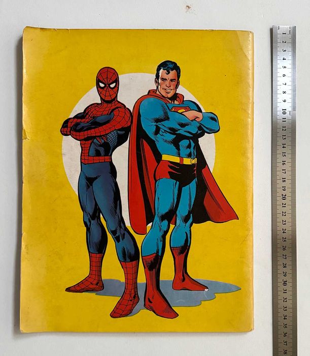 Ebal_ ALMANAQUE DOS HERÓIS - Super-Homem contra Homem-Aranha. Anos 70.