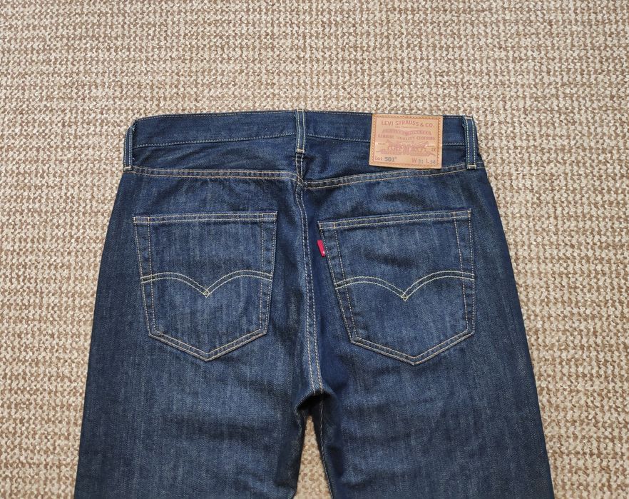 Levi's 501 premium W31 L34 джинси straight оригінал