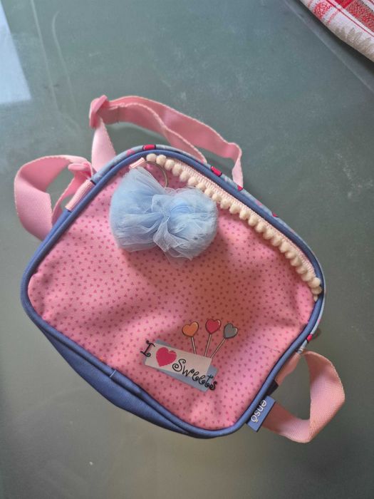 Malinha infantil Enso azul e rosa