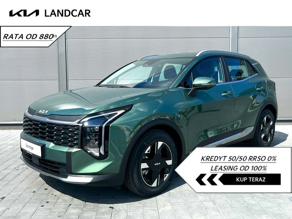 Kia Sportage NOWY - Automat, Wersja M + SMT - Experience Green