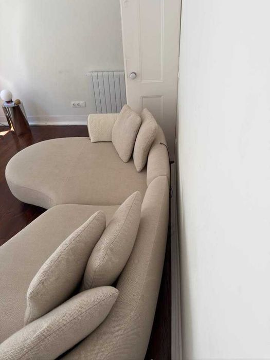 Grand 5 Seater Twisted Boucle Sofa (John Lewis Lozenge from UK)