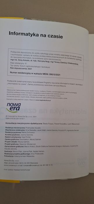 Informatyka na czasie 3