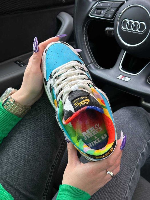 ЦІНУ ЗНИЖЕНО — Жіночі Nike SB Dunk Low Ben & Jerry’s Chunky Dunky