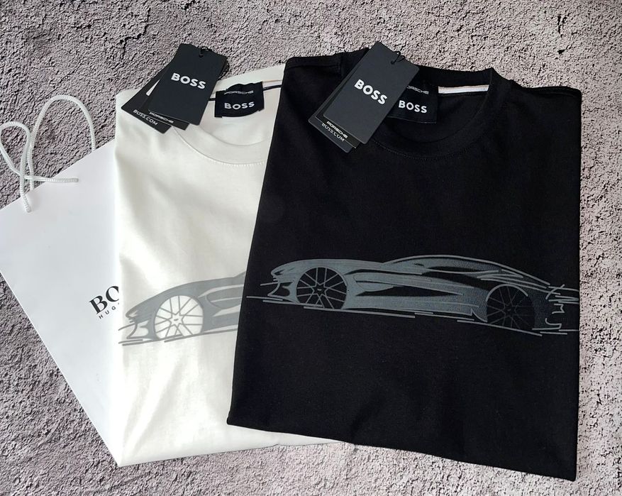 Футболка Boss Porsche x Aston Martin. Boss оригінал