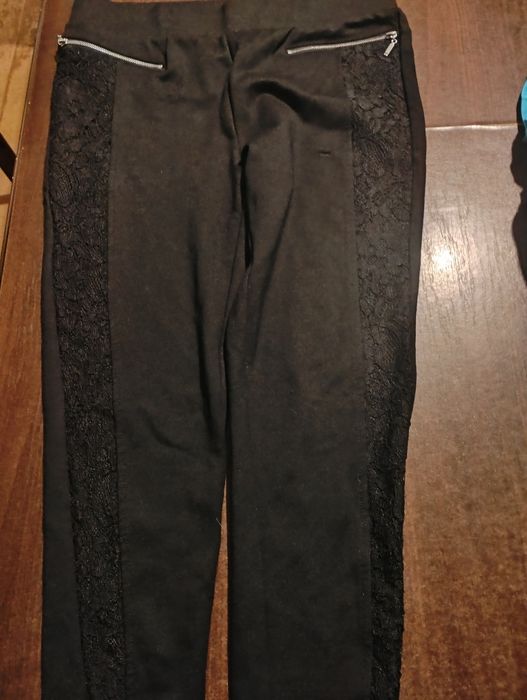 Legginsy damskie czarne