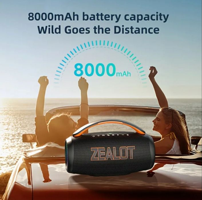 Портативная колонка ZEALOT-P12,60Bт