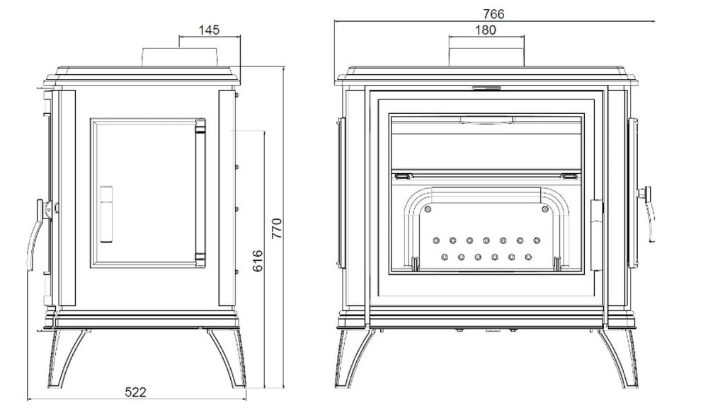 Ferro Fundido Salamandra 12Kw