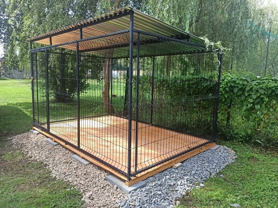 Kojec dla psa 3x2m. Zagroda, boks, Panel3d szybka realizacja!