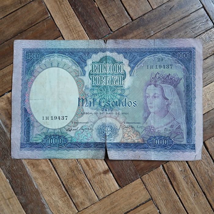 Nota de mil escudos de 1961