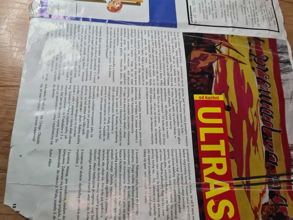 Jagiellonia gazety retro unikat