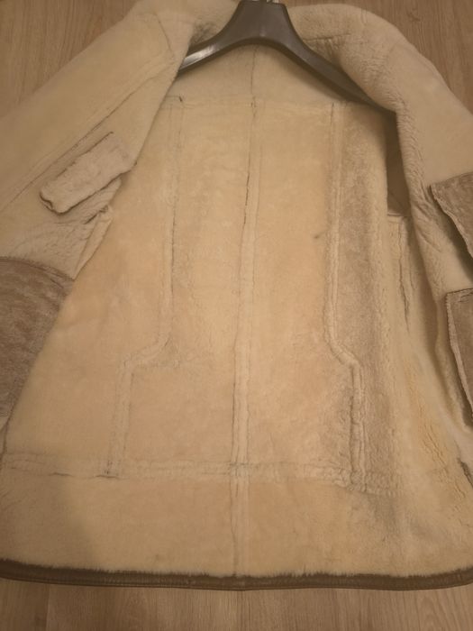 Kożuch męski naturalny r. L