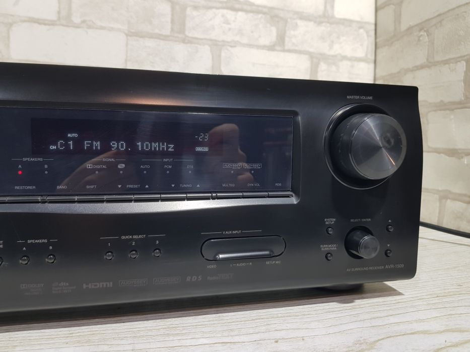 5.1 AV ресивер DENON AVR-1509, HDMI,*5x110 Вт, б/у з Німеччини+1шт.