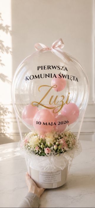 Flower Box, Box balonowy prezent