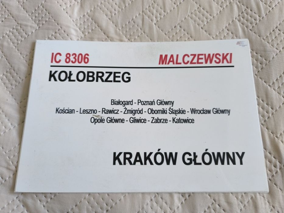 Tablica relacyjna IC Malczewski 23/24