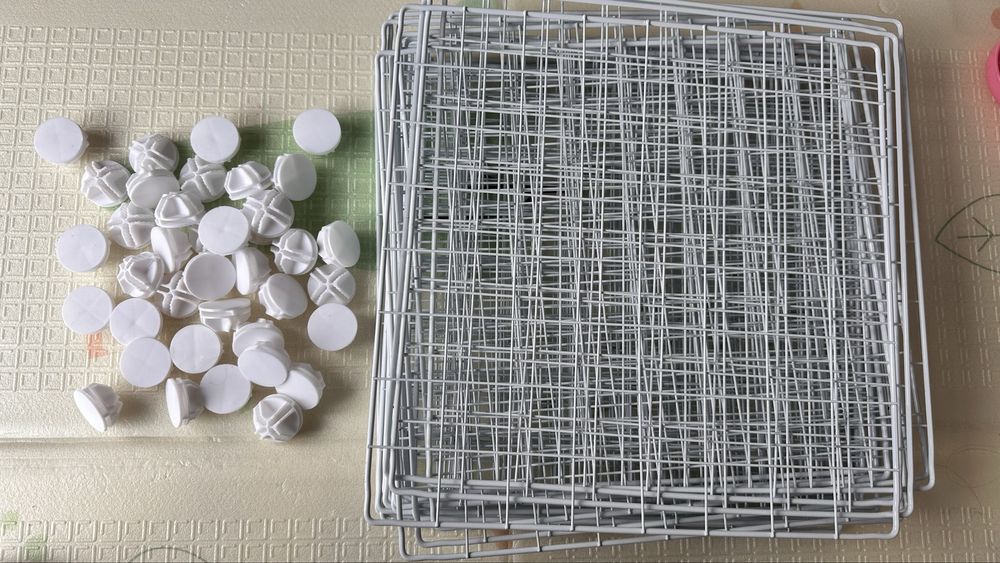 Regał modułowy składany 24 sztuk