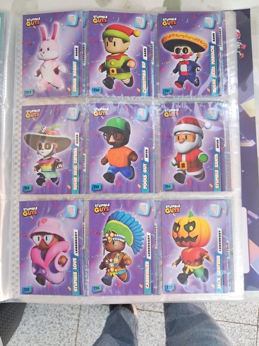 Colecção completa Stumble Guys 2024