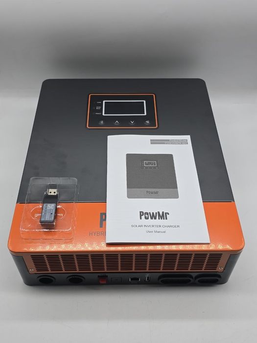 Гибридный солнечный инвертор (7 кВт, 48 В) PowMr POW-HVM7K-48V