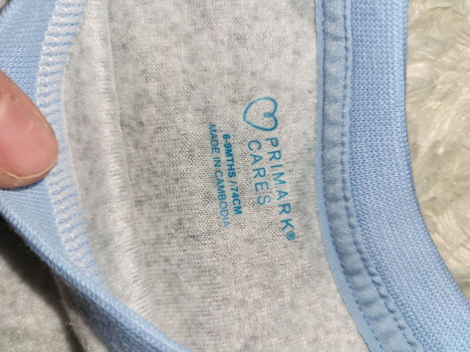 Флісовий костюм-піжама для хлопчика Primark 6-9міс