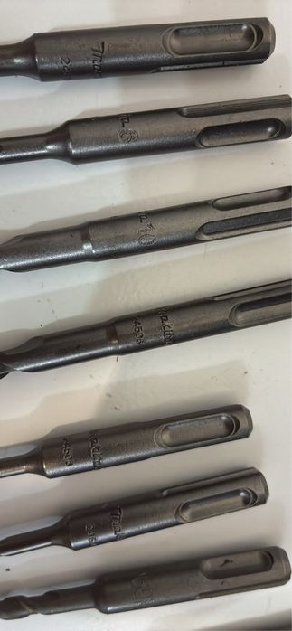 Kit Makita SDS-Plus Original NOVO | 20+ Brocas Betão + Escopros + Ponteiros + Cinzéis | Lote Profissional Completo