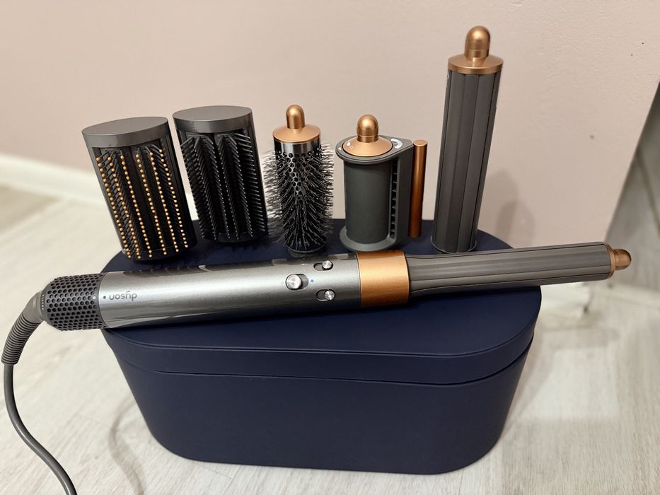 Стайлер Dyson airwrap complete long nickel cooper