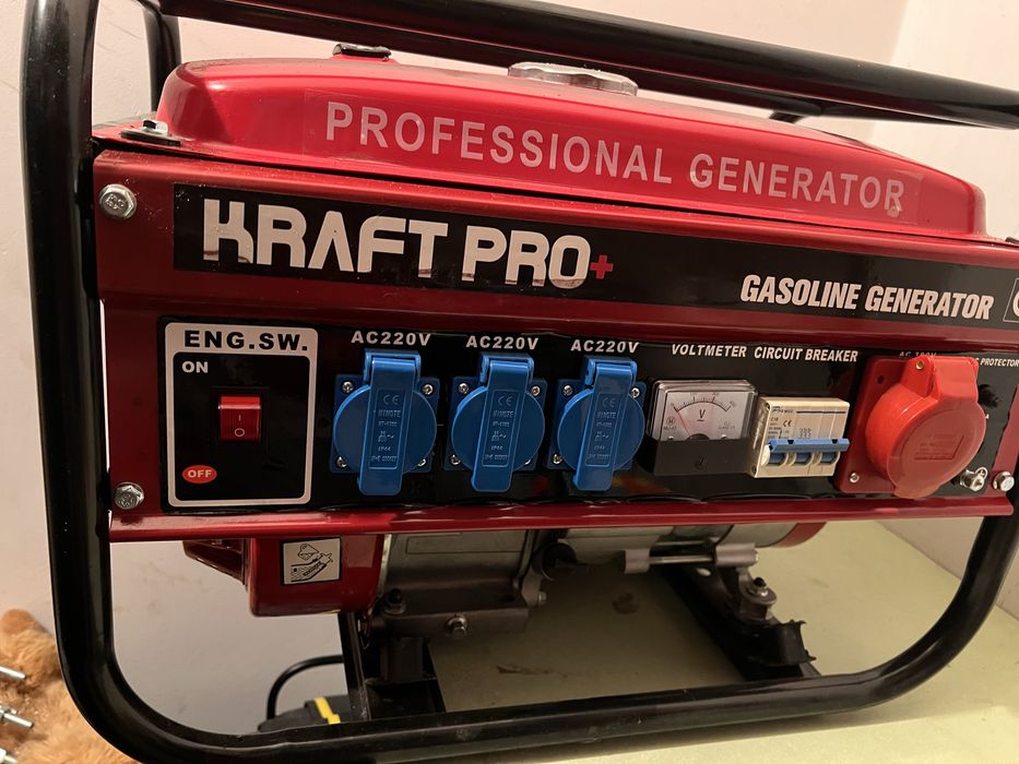 Бензиновий генератор Kraft Pro+
