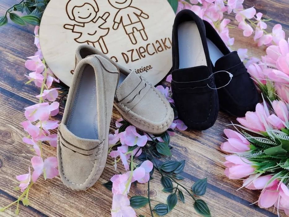 Buty mokasyny dla chłopca 3 kolory do wyboru