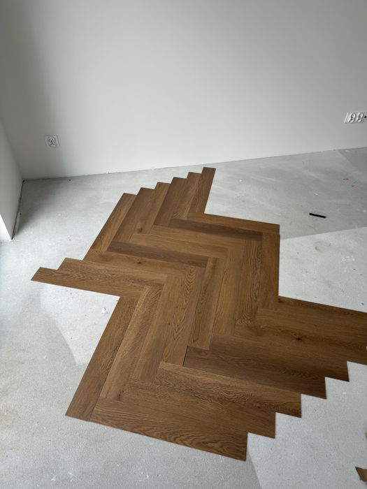 Jodełka, panel winylowy, Guanay HB Premium Herringbone Nomand Flo
