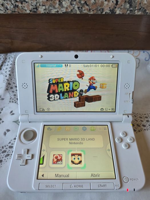 Nintendo 3DS XL Desbloqueada + hShop + Cartão SD