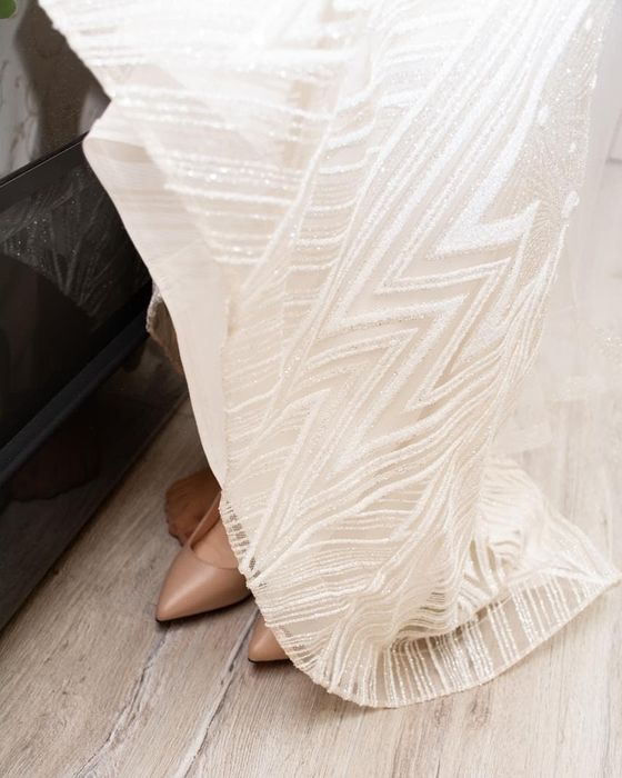 Шикарное свадебное платье