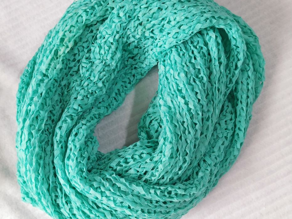 Sg Tuba szalik szal miętowy zielony