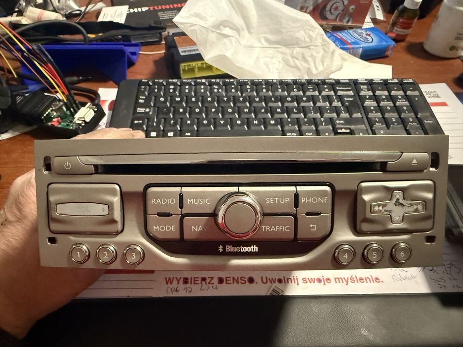 Citroen C5 X7 lift Radio Nawigacja Navi RNEG2 RT6