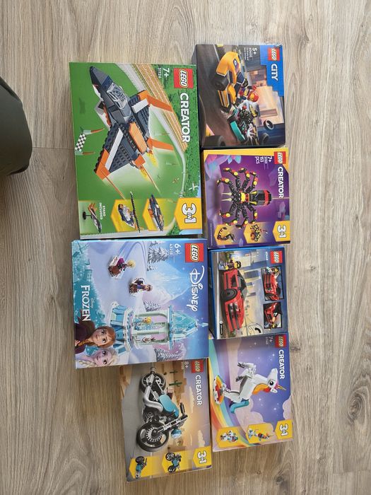 Klocki Lego kompetencje 7 zestawów