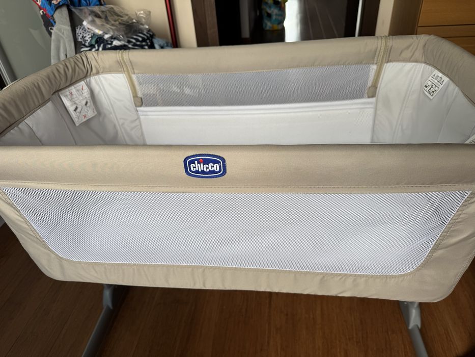 Łóżeczko  dostawne Chicco Next to me Essential