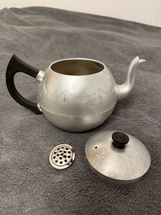 Aluminiowy czajniczek Swan Brand – Made in England