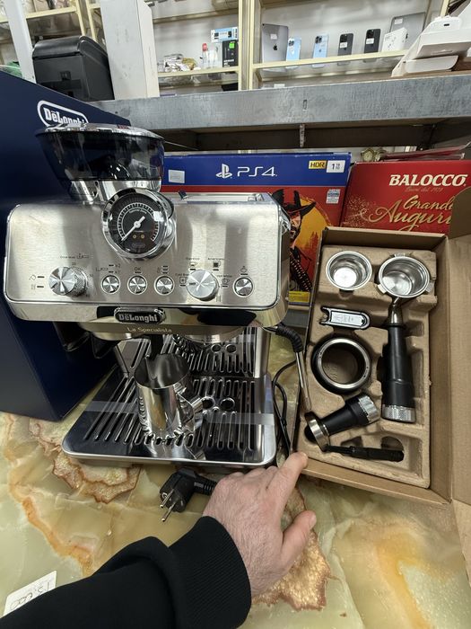 Ріжкова кавоварка еспресо Delonghi La Specialista Arte Evo EC 9255.M
