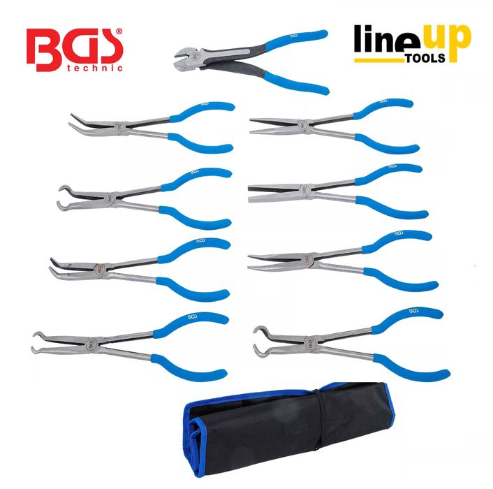 Conjunto de alicates EXTRA LONGOS 9Pcs PRO Germany (C/Iva)