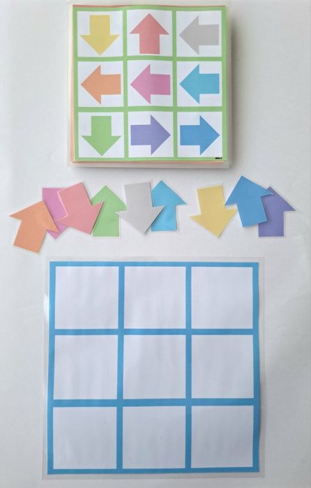 Jogo pedagógico - Setas