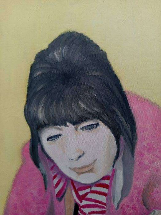 Obraz olejny na płótnie 50x50cm