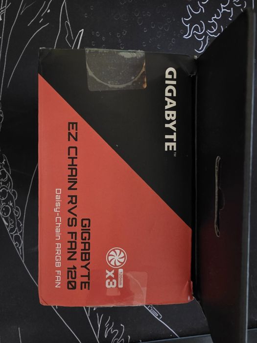 Wentylatory Gigabyte Ez Chain 1 x RVS Fan 120 2x Fan 120