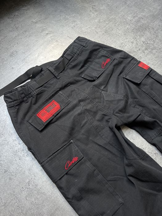 Cortez cargo spodnie czarne M cargo pants