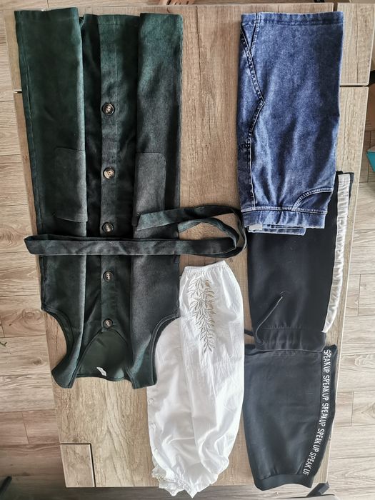 Zestaw ubrań dziewczynka 152