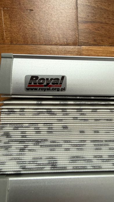Plisy okienne Firma ROYAL dwa komplety super cena